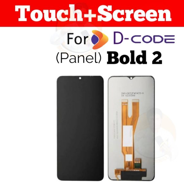 D-Code Bold 2 Original LCD Panel Display with Touch Screen Digitizer Assembly Replacement