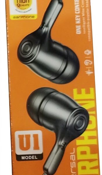 U1 Model Universal Earphone – High Definition Bass Headset