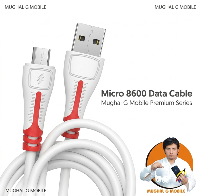 MICRO 8600 Data Cable Branded Lot Fast Charging Android Cable | MUGHAL G MOBILE