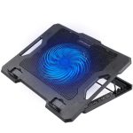 Mikuso NCP-235 Gaming Laptop Cooling Fan | Dual 140mm Silent Fans | Mesh Panel & Dual USB Ports | Ergonomic 4-Angle Stand
