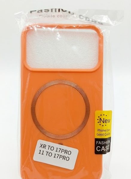 iPhone XR / 11 to 17 Pro Conversion Modification MagSafe Silicone Pouch