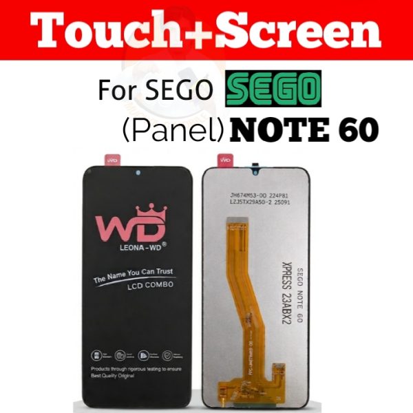 SEGO Note 60 LCD Display Panel Combo with Touch Screen Digitizer