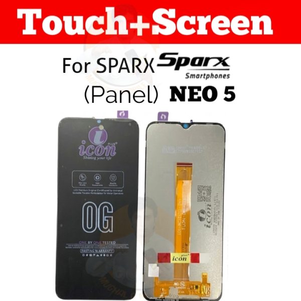 Sparx Neo 5 LCD Display Panel Combo with Touch Screen Digitizer