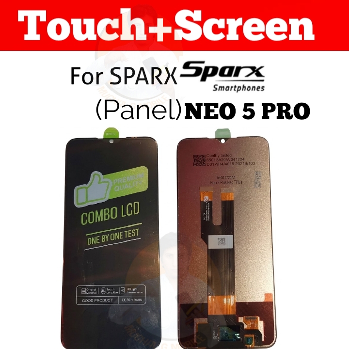 Sparx Neo 5 Pro LCD Display Panel Combo with Touch Screen Digitizer