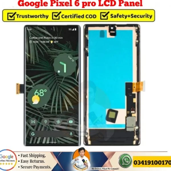 Google Pixel 6 Pro Display Panel Assembly – OLED / Original Replacement Screen