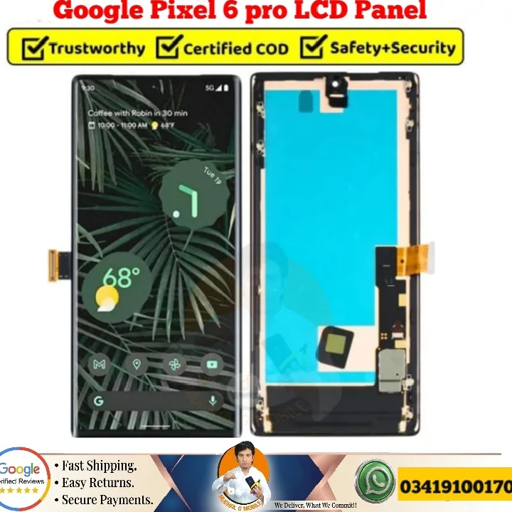 Google Pixel 6 Pro Display Panel Assembly – OLED / Original Replacement Screen