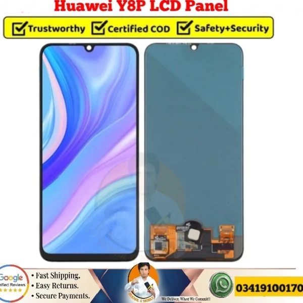 Huawei Y8P Display LCD Screen Touch Panel Combo Replacement