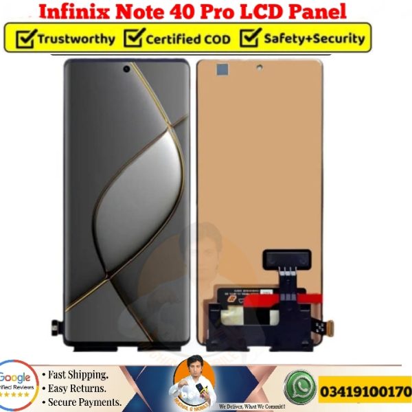 Infinix Hot 40 Pro LCD Display Combo With Touch Screen Digitizer Panel