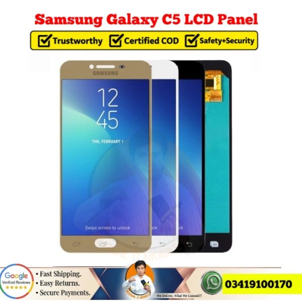 Samsung Galaxy C5 LCD Display Combo With Touch Screen Digitizer Panel