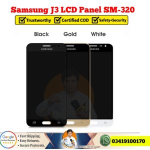 Samsung Galaxy J3 LCD Display Combo With Touch Screen Digitizer Panel