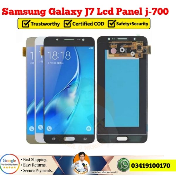 Samsung Galaxy J7 LCD Display Combo With Touch Screen Digitizer Panel