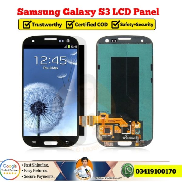 Samsung Galaxy S3 LCD Display Combo With Touch Screen Digitizer Panel