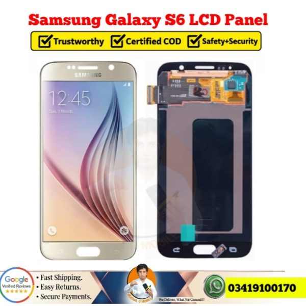 Samsung Galaxy S6 LCD Display Combo With Touch Screen Digitizer Panel