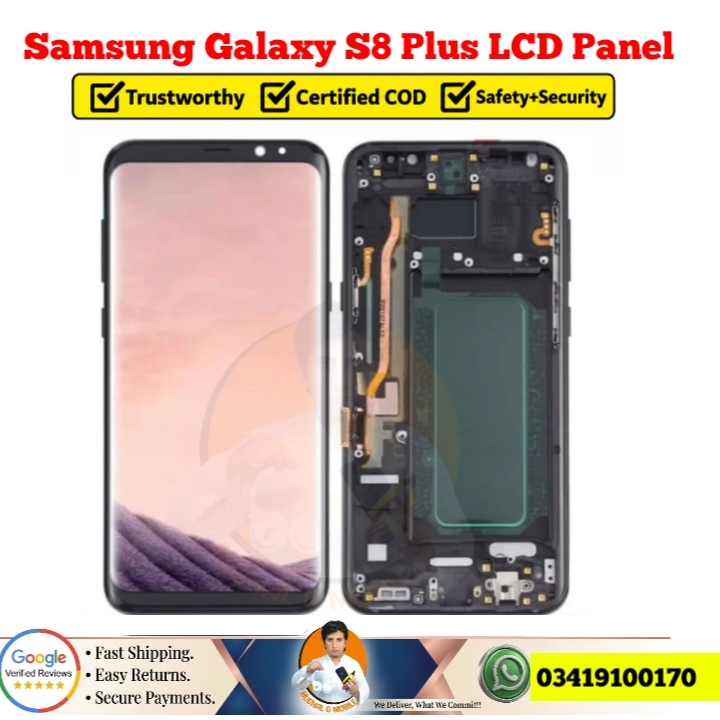 Samsung Galaxy S8 Plus Display Touch Screen Panel Combo (OLED / Original)