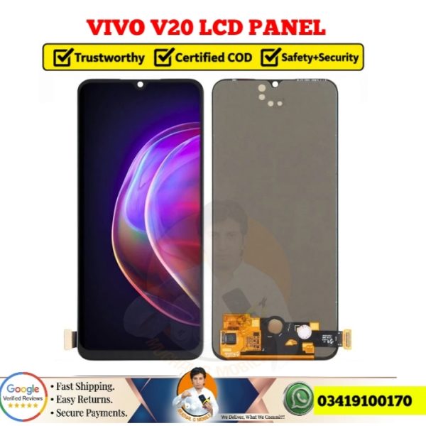 Vivo V20 Display Touch Screen Panel Combo (OLED / Original)