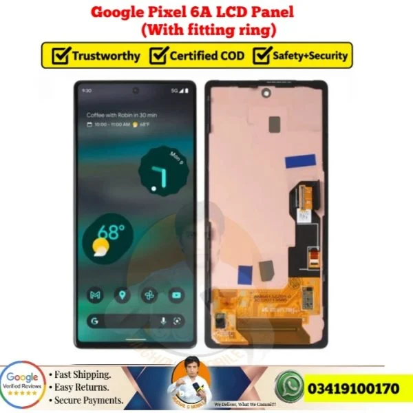 Google Pixel 6a Display Touch Screen Panel Combo (OLED / Original)