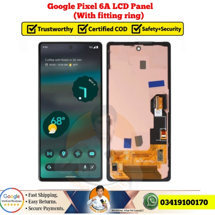 IMG_20260920_170741 Google Pixel 6a Display Touch Screen Panel Combo (OLED / Original)