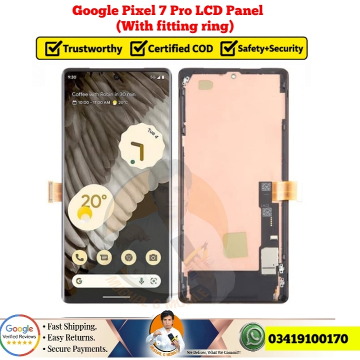 IMG_20260921_135521 Google Pixel 7 Pro Display Touch Screen Panel Combo (OLED / Original)