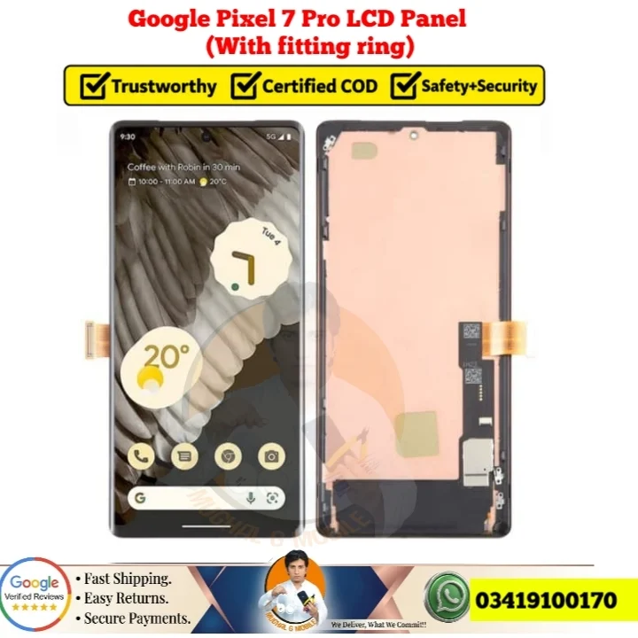Google Pixel 7 Pro Display Touch Screen Panel Combo (OLED / Original)