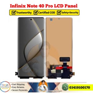 Infinix Note 40 Pro Display Touch Screen Panel Combo (OLED / Original)