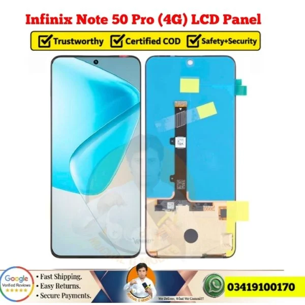 Infinix Note 50 Pro LCD Display Combo With Touch Screen Digitizer Panel